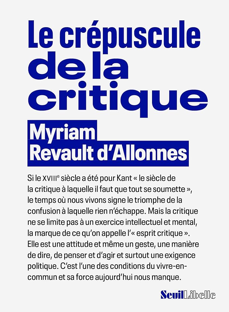 lecrepusculedelacritique